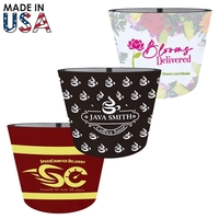 The sleeve easily slides over most 16oz tumblers, cardboard, or plastic......