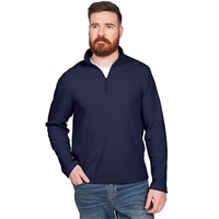 Our Men's Waffle Quarter Zip Pullover transitions easily from season to......