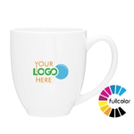 FULL COLOR LOGO on Bistro Mug 18 oz.