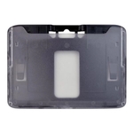 3.75" W x 2.66" H - Horizontal Rigid Card Holder (Blank)
