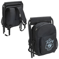 Cooler Backpack with Folding Stool... from ASI 36730 Ariel Premium Supply Inc