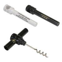 Corkscrew made of high-impact plastic with a protective sheath that...