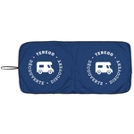 TX Econo-line single fabric dual panel sunshade design