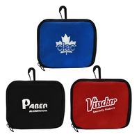 Puncture and water resistant 600D Polyester with 3-way zipper, full-swivel...