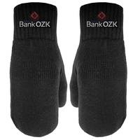 Deluxe acrylic knit mittens featuring fuzzy lining.... from ASI 90160 Suntex...