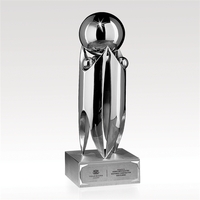 Balance Award - Mirrored Stainless Steel, Teamwork Sculpture