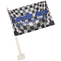 Car Flag with Pole... from ASI 92531 Unique Custom Products / UCP