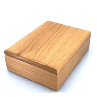 Wooden gift box measures 6" x 8" and is made from... from ASI 92531 Unique...