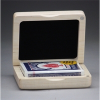 Wooden gift box is great for holding a deck of cards,... from ASI 92531...