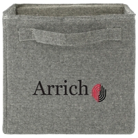 10" x 9.5" x 10" recycled cotton storage cube.... from ASI 66887 PCNA / Leeds