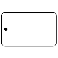 Rectangle Key Tag - Soft Vinyl - Spot Color... from ASI 80210 Quikey Mfg Co...