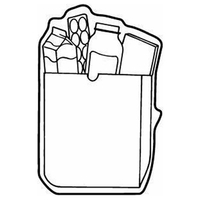 Magnets - Stock Shape Collection - Full Color. Grocery bag shaped.... from...