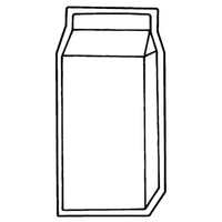 Magnets - Stock Shape Collection - Full Color. Milk container shaped.... from...