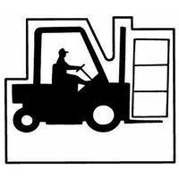 Magnets - Stock Shape Collection - Full Color. Forklift shaped.... from ASI...