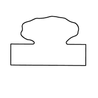 Magnets - Stock Shape Collection - Full Color. Tree on box... from ASI 80210...