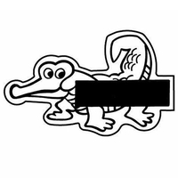 Magnets - Stock Shape Collection - Full Color. Alligator shaped.... from ASI...