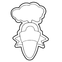 Magnets - Stock Shape Collection - Full Color. Carrot shaped.... from ASI...