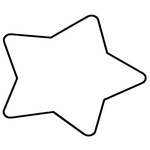 Magnets - Stock Shape Collection - Full Color - Star