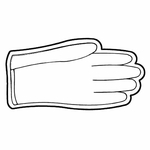 Magnets - Stock Shape Collection - Full Color - Glove