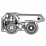 Magnets - Stock Shape - Full Color - Dump Truck Miner