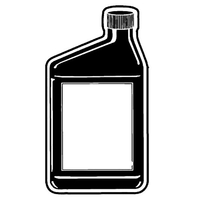 Magnets - Stock Shape Collection - Full Color. Oil bottle shaped.... from ASI...