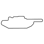 Magnets - Stock Shape Collection - Full Color - Tank