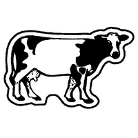 Magnets - Stock Shape Collection - Full Color - Cow