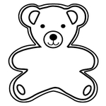 Magnets - Stock Shape Collection - Full Color - Bear