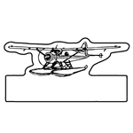 Magnets - Stock Shape Collection - Full Color - Airplane