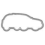 Magnets - Stock Shape Collection - Full Color - Mini Van