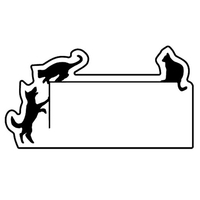 Magnets - Stock Shape - Full Color - Cats & Dogs on Box