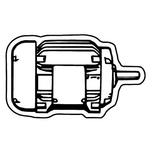 Magnets - Stock Shape Collection- Full Color- Electric Motor