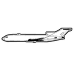 Magnets - Stock Shape Collection - Full Color - Jet