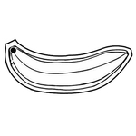 Key Tags - Soft Vinyl - Stock Shape Collection - Banana