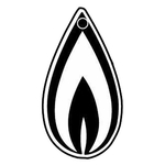 Key Tags - Soft Vinyl - Stock Shape Collection - Gas Flame