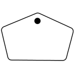 Key Tags - Soft Vinyl - Stock Shape Collection - Sign