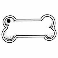 Key Tags - Soft Vinyl - Spot Color Screen Print -... from ASI 80210 Quikey...