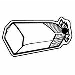 Key Tags - Soft Vinyl - Stock Shape Collection - Bread Loaf