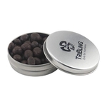 Round Tin with Chocolate Espresso Beans