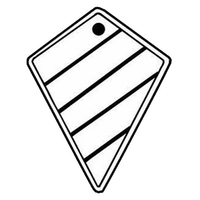 Key Tags - Soft Vinyl - Spot Color Screen Print -... from ASI 80210 Quikey...