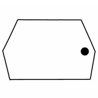 Key Tags - Soft Vinyl - Stock Shape Collection - Rectangle