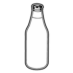 Key Tags - Soft Vinyl - Stock Shape Collection - Bottle