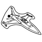 Key Tags - Soft Vinyl - Stock Shape Collection - Airplane