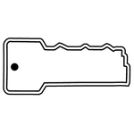 Key Tags - Soft Vinyl - Stock Shape Collection - Key