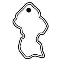 Key Tags - Soft Vinyl - Spot Color Screen Print -... from ASI 80210 Quikey...