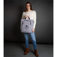 Shoulder bag featuring a recycled material that is made from 16... from ASI...