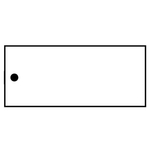 Key Tags - Soft Vinyl - Stock Shape Collection - Rectangle