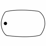 Key Tags - Soft Vinyl - Stock Shape Collection - Oval