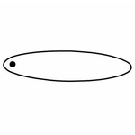 Key Tags - Soft Vinyl - Stock Shape Collection - Oval