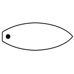 Key Tags - Soft Vinyl - Stock Shape Collection - Surfboard